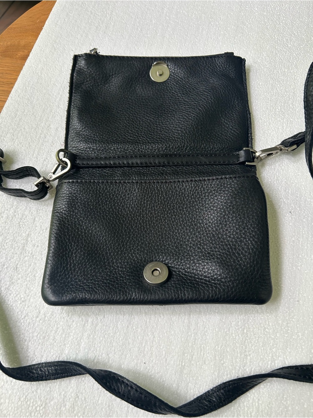 Hammitt Black Leather Tote, Crossbody and Wallet Set - Picture 5 of 7
